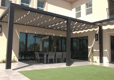 SLIDE ON WIRE AWNINGS BY THE AWNING COMPANY ORANGE COUNTY