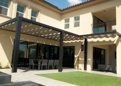 SLIDE ON WIRE AWNINGS BY THE AWNING COMPANY ORANGE COUNTY