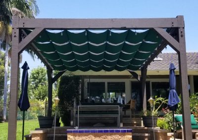 SLIDE ON WIRE AWNINGS BY THE AWNING COMPANY ORANGE COUNTY