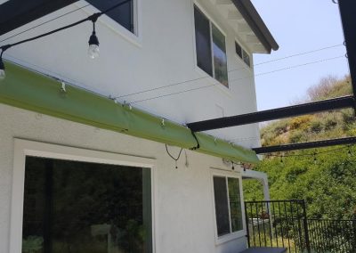 SLIDE ON WIRE AWNINGS BY THE AWNING COMPANY ORANGE COUNTY