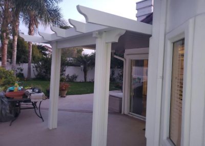 ALUMAWOOD PATIO COVER BY THE AWNING COMPANY SAN DIEGO