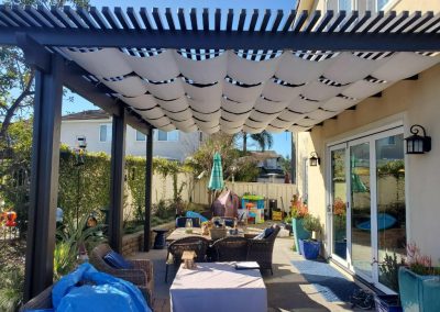 ALUMAWOOD AWNINGS BY THE AWNING COMPANY ORANGE COUNTY