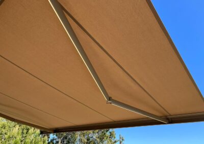 VERONA FULL CASSETTE RETRACTABLE AWNING WITH LED LIGHTS 1